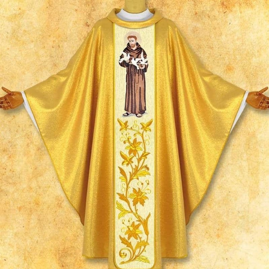 Chasubles Articles Religieux | Chasuble Saint Francois