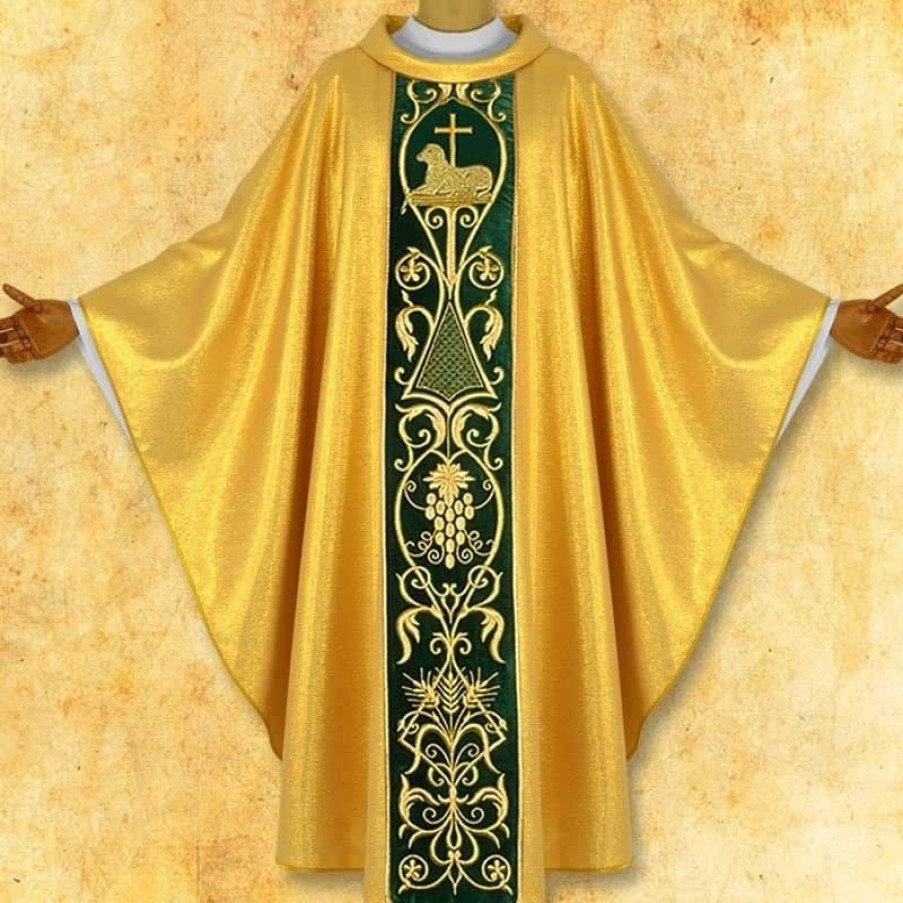 Chasubles Articles Religieux | Chasuble Agneau Dieu