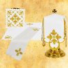 Linges D'Autel Articles Religieux | Linge Dautel Italian Gold - Complet