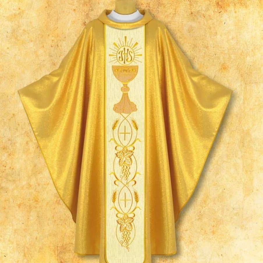 Chasubles Articles Religieux | Chasuble Avec Ceinture Brodee