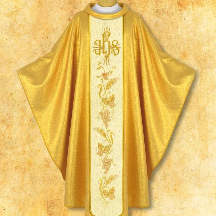 Chasubles Articles Religieux | Chasuble Avec Ceinture Brodee