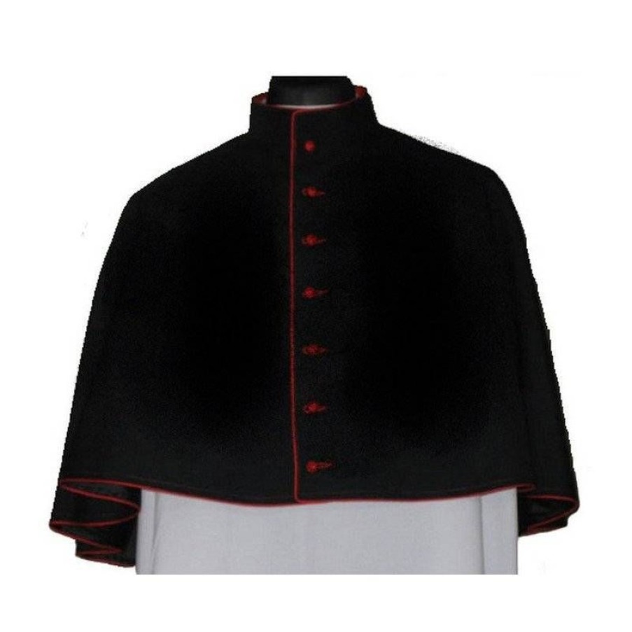 Vetements Du Clerge Articles Religieux | Mosette Couleur Noir