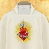 Chasubles Articles Religieux | Chasuble Coeur De Marie