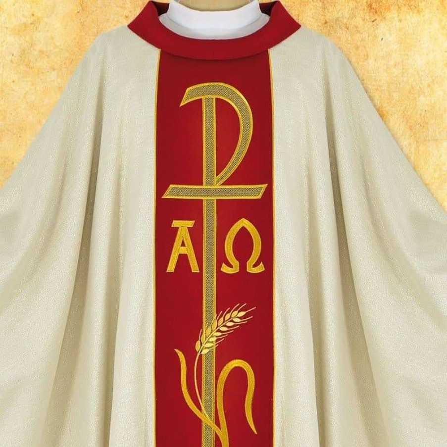 Chasubles Articles Religieux | Chasuble Avec Ceinture Brodee