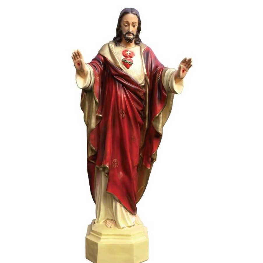 Statues Articles Religieux | Statue De Jesus-Christ 114 Cm