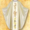 Chasubles Articles Religieux | Chasuble Avec Ceinture Brodee Agneau