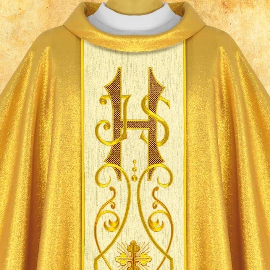 Chasubles Articles Religieux | Chasuble Avec Ceinture Brodee